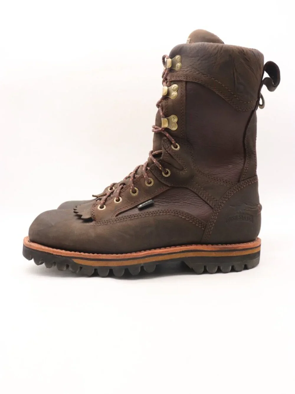 Irish Setter Elk Tracker Mens 9.5 D Waterproof Leather Hunting Boot Brown